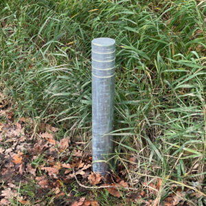 Pullert med refleks til nedstøbning