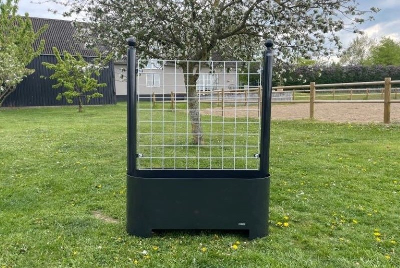Plantekasse med espalier
