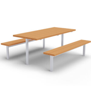 Bordbænkesæt i stål