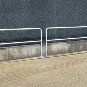 Spærrebom i galvaniseret stål