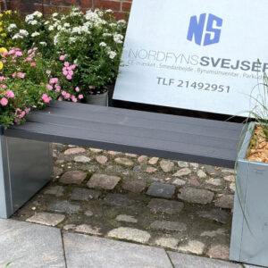 Bænk til højbede og plantekasser