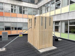 Støjafskærmning OUH