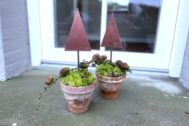 Juletræer til dekoration