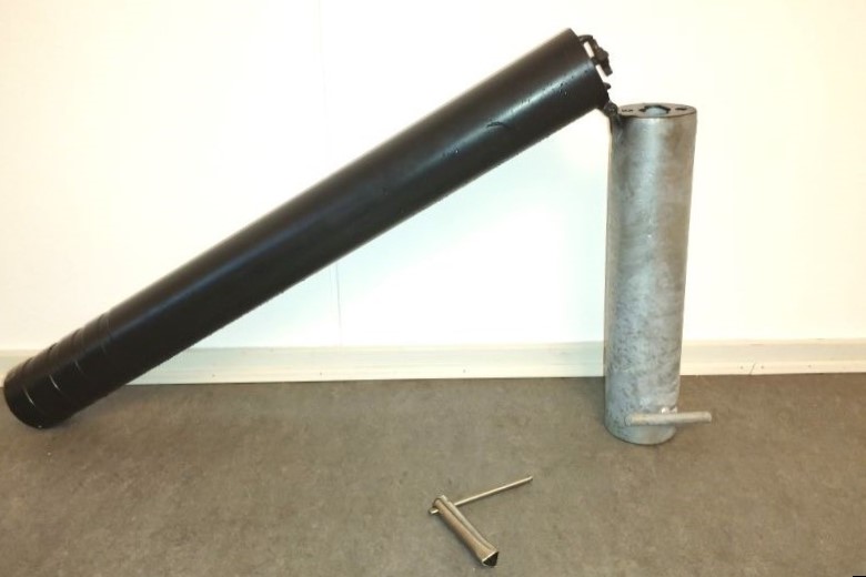 Vipbar pullert i stål